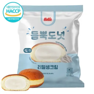 듬뿍도넛 리얼생크림 독일식 이스트 도넛 100g x 20개