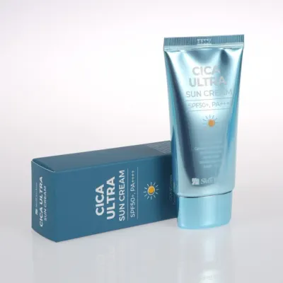 스킨포유 한국콜마제조 시카울트라선크림50ml 비건 무기자차 민감성피부 자외선차단 선블럭