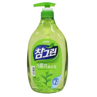 참그린 녹차 뽀드득 965ml 주방세제 설거지 트리오 세척 주방용품 세제 참그린 참그린세제 -TJ