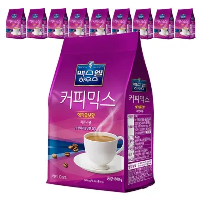 맥스웰하우스 헤이즐넛 커피믹스 자판기용 800g x 10개