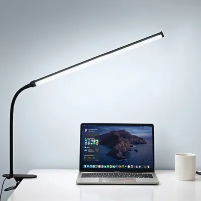 플렉시블 LED 집게 스탠드 58cm 침대 와이드 독서등