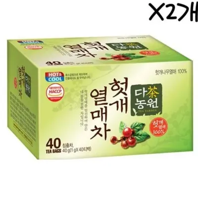 헛개 열매 티백차 헛개 나무 열매 구수한 무카페인 휴대용 티타임 전통차 건강