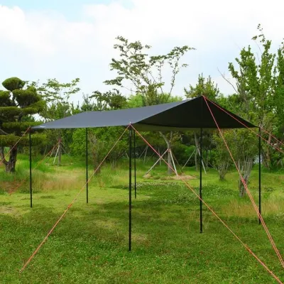 칼루스 렉타타프 올블랙 5.5x4.4m 캠핑 그늘막
