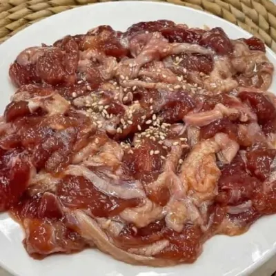간장 오리주물럭 300g 업소용오리고기 오리간장주물럭 오리고기밀키트