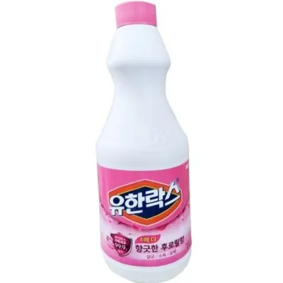 유한락스 후로랄 1L 유한락스 다목적 살균 소독제 청소 냄새 제거 싱크대 세탁조 다용도 하수구 표백제