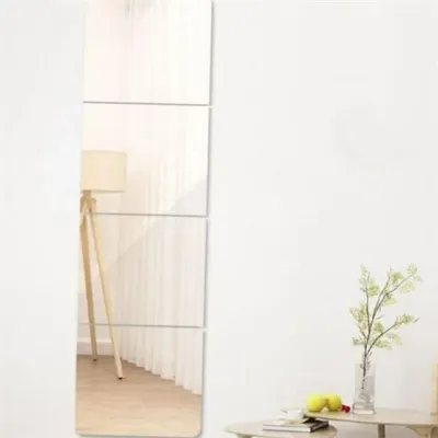 인테리어 안전 아크릴 거울 붙이는 벽 부착형 거울 벽면 현관