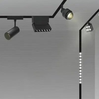 마그네틱레일 전원 직각연결 조명트랙 천장조명레일 레일부속품