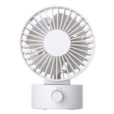 보스위즈 미니선풍기 탁상용 책상용 미니 USB 무선 선풍기 Y8 (화이트) 캠핑