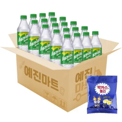 예진마트 스프라이트 업소용 500ml 20PET+박카스젤리