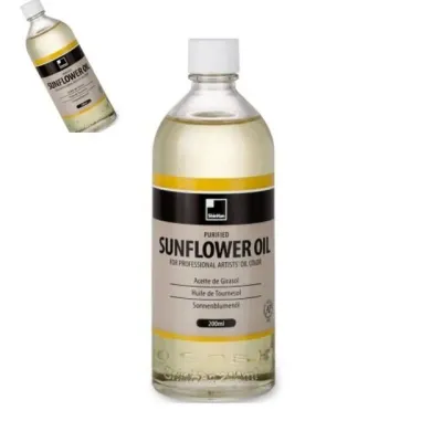 해바라기유 유리병 200ml 식용유 신한 1개입 썬플라워오일 단일용량 식재료오일 개