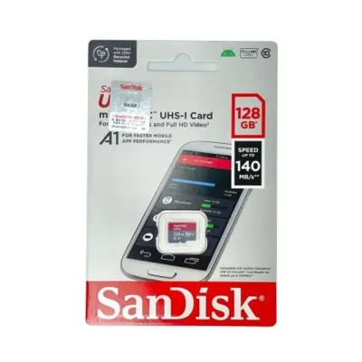혜명몰 샌디스크 울트라 마이크로SD카드 SDSQUAB-128G-GN6MA 128GB - 개 (1개입) 메모리카드 128기가메모리
