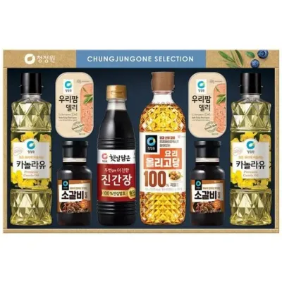 2026년 추석 명절 청정원 스페셜 8호 혼합 식용유 세트