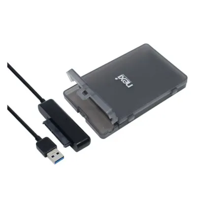 USB3.0 2.5인치 외장하드케이스 블랙 HDD SSD 고용량 전송속도 5GBPS 노트북 데스크탑 PC 컴퓨터