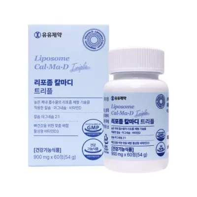 유유제약 리포좀 칼마디 트리플 900mg x 60정