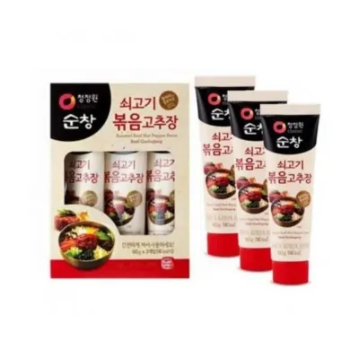루미나D 캠핑용 여행 비빔밥 쇠고기 볶음고추장 60g 3개입