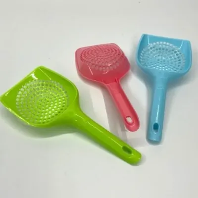 고양이 모래삽 똥삽 청소도구 뜰채 작은구멍 반려동물관리 플라스틱소재 다용도사용
