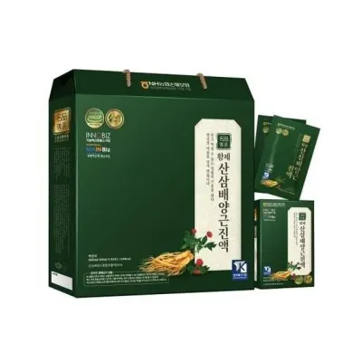 2026년 한가위 부모님 건강식품 더존건강 산삼배양근 60ml 30포