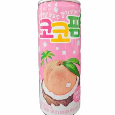 코코팜 피치핑크 240ml 회사음료 젤리음료수 캔음료수