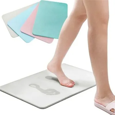 규조토 발 매트 욕실 발 매트 인테리어 건식 강력 흡수 빠른 건조
