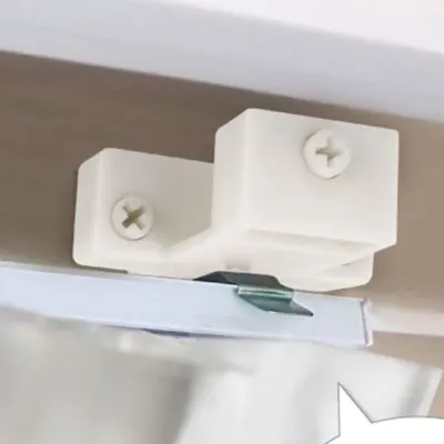 코텍 커튼레일 브라켓 꺽쇠 커튼 레일 고정대 지지대