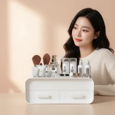 소형 서랍형 다기능 화장품 정리함 수납박스 정리 케이스