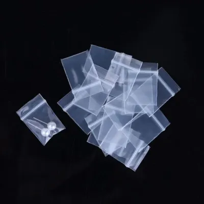투명 지퍼백 3x4cm 500매 소형 봉투 케리어정리 위생적인 포장봉투