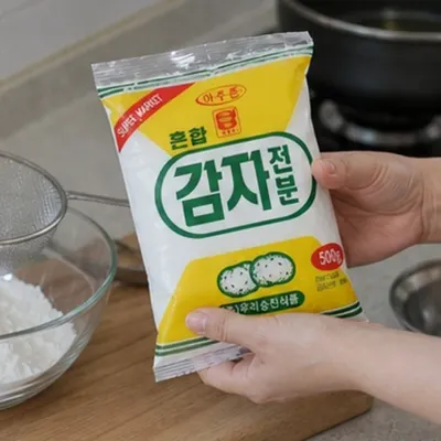 혼합감자전분 전분가루 조리용 주방재료 가정용 식재료용 분말형 500g