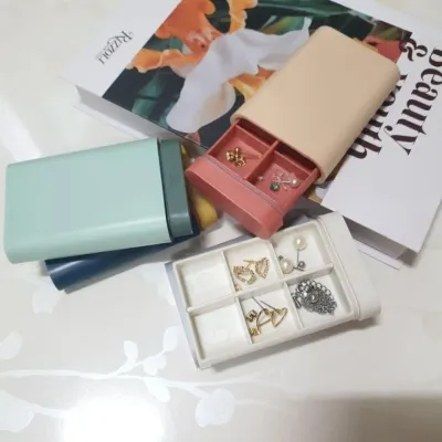데일리 슬라이드 알약 케이스 영양 제통 휴대용 약통 요일별 약보 관함