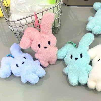 [지앤지] 토끼 열쇠 고리 인형 키홀더 참 소품샵 키링 백참 키체인 굿즈 가방 꾸미기 장식걸이 스트랩