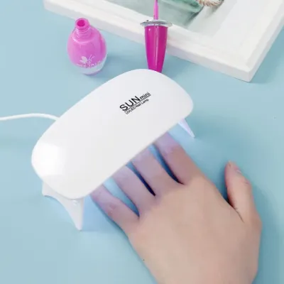 미니 UV LED 젤네일 램프(화이트) USB 셀프네일 레진