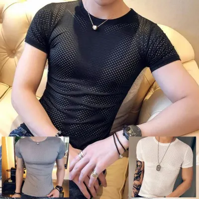 에어홀 스포츠웨어 냉감티셔츠 골프이너웨어
