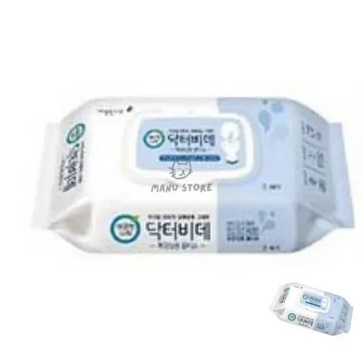 물에녹는물티슈 여성청결물티슈 비데 물티슈 46매x4개입