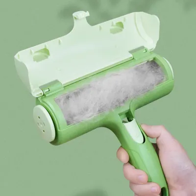 노리필 반려동물 털제거 반영구 돌돌이(그린) 털청소