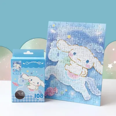 산리오 시나모롤 캐릭터 직소 퍼즐 108피스 KC인증 어린이날 생일 선물 아동 어린이 장난감 시나몬롤 굿즈