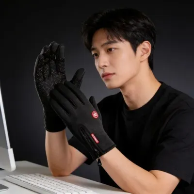 터치장갑 기모 발열 방한 방수 익스플로러 스마트폰 겨울 등산 자전거 캠핑용품