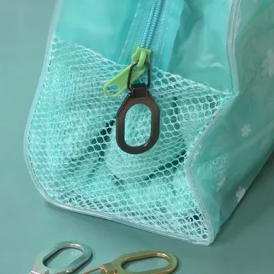 수선 오각 지퍼 부자재 금속 고리 L
