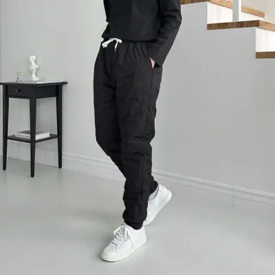 기모 트레이닝 조거팬츠 9부 남녀공용 밴딩 팬츠