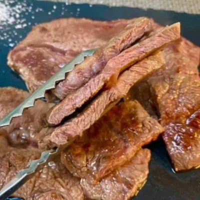 1등급 육우 소고기 부채살 400g 바베큐소고기 캠핑고기 스테이크용소고기
