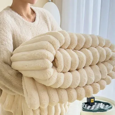 부드러운 겨울 무릎 침대 대형 담요 극세사 거실 양털 밍크 겨울이불 블랭킷