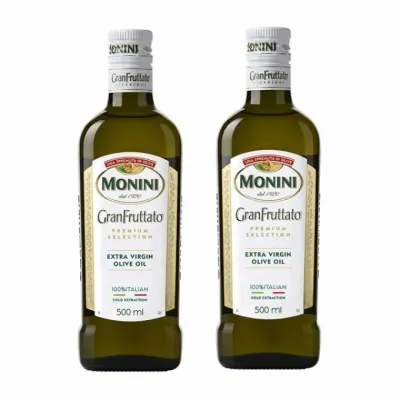 올리브유기름 모니니 그란푸르타토 엑스트라버진 올리브유 500ml x 2 기름