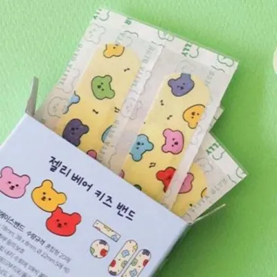 젤리베어 키즈밴드 1P 20매 외출준비물 상처보호밴드 캐릭터밴드