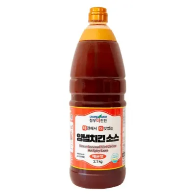 청우식품 양념치킨 매운맛소스 2.1kg