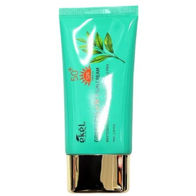 녹차추출물 허브성분 진정보습 자외선 선크림 70ml