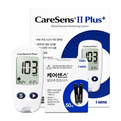 케어센스2 혈당측정기 + 시험지 50매