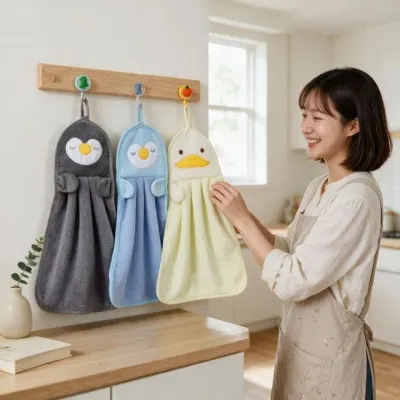 주방핸드타월 재사용 세척 수건 식기 건조 설거지 뒷정리 주방위생 용품