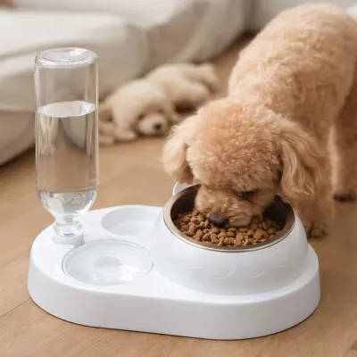 펫모아 고양이 강아지 반려동물 반자동 급수 급식기