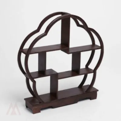 매화 찻잔 다관 장식장30x30cm 컵수납장 피규어진열장 고급장식장