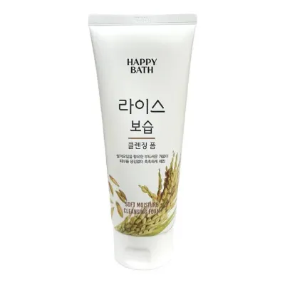 해피바스 라이스 쌀 보습 클렌징폼 200ml