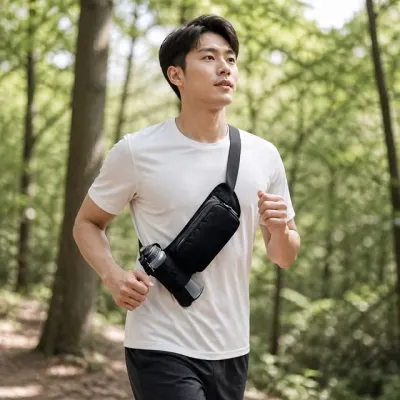 등산 힙색 크로스바디 러닝 가방 조깅 트레일러닝 보틀 수납 파우치