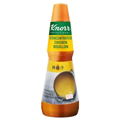 크노르 농축 닭고기 부용 액상 치킨스톡 1kg